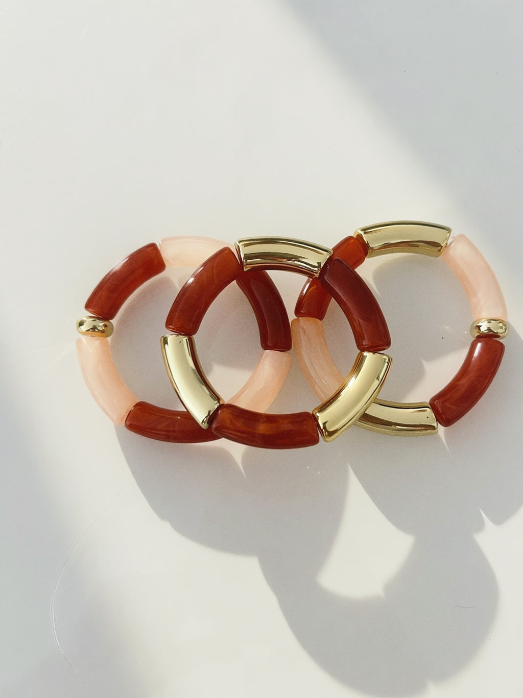 Bracelet AURA - Collection Automne Terracotta