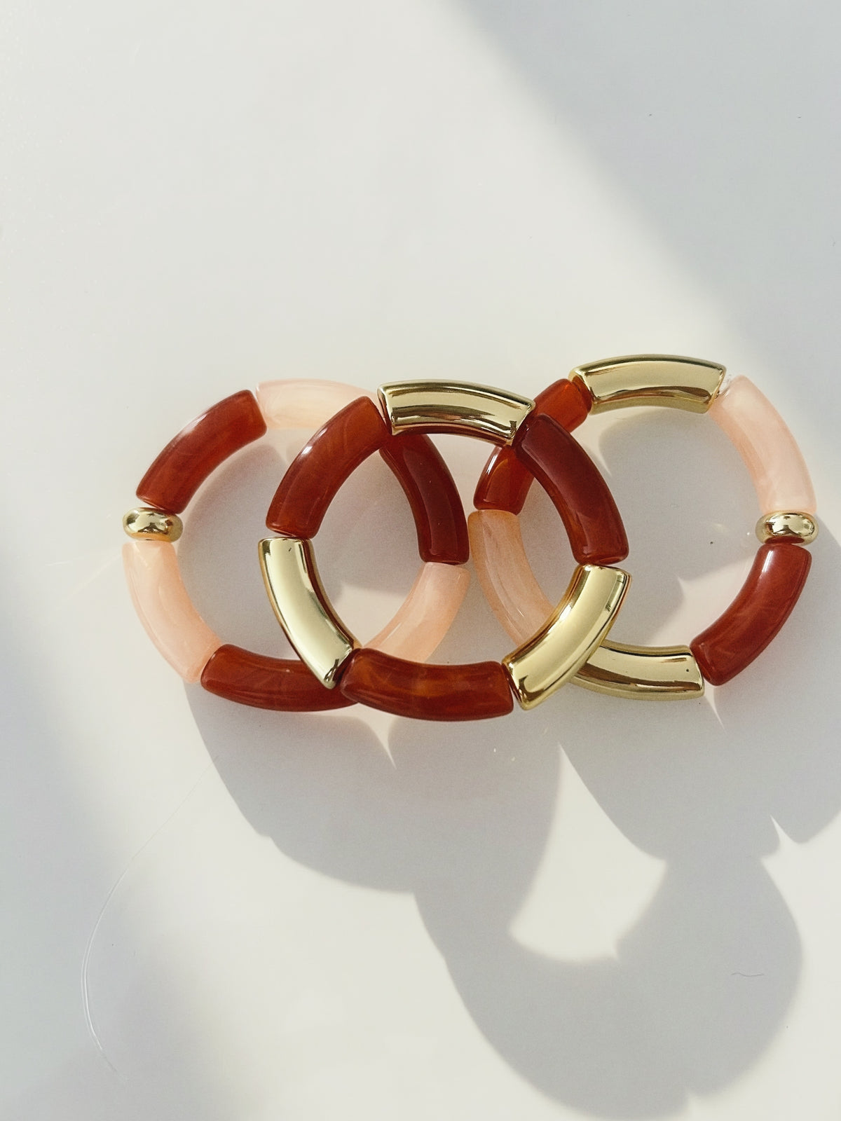 Bracelet AURA - Collection Automne Terracotta