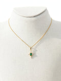 Collier Talisman Émeraude - Bijoux byMadéa